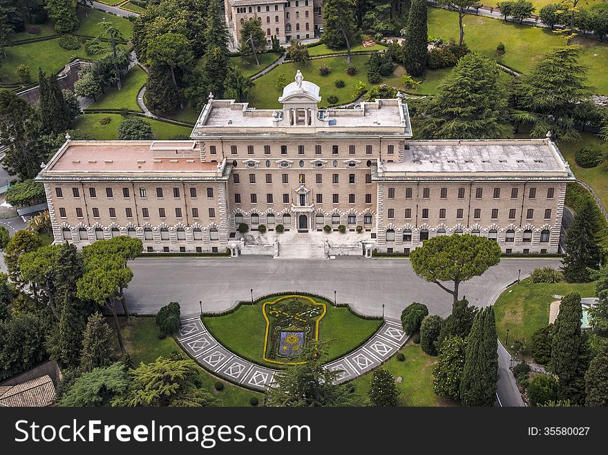 Palace of the Governorate of the Vatican City state. Palace of the Governorate of the Vatican City state