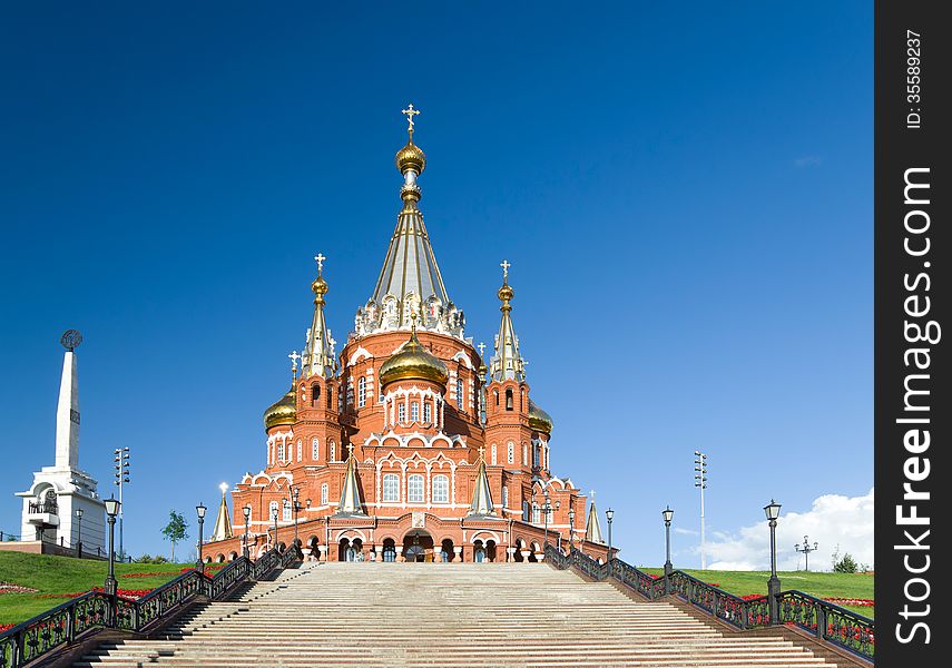 Saint Michael S Cathedral In Izhevsk