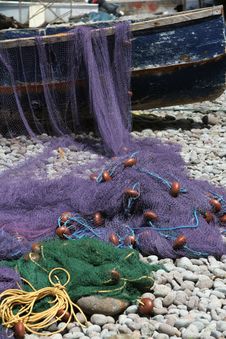 Domincan Fishing Nets Stock Photos Domincan Fishing Nets Stock Photos