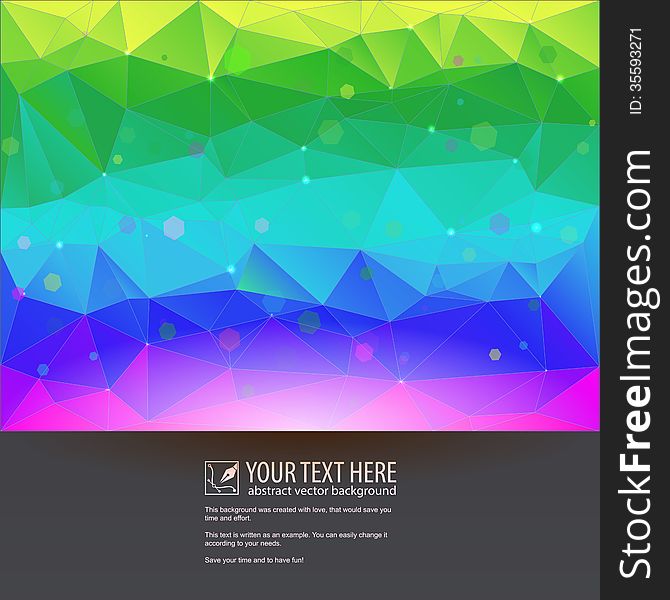 Beautiful, Tech Background For Your Design