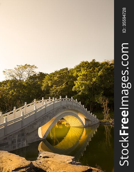 Chinese Traditional Arch Bridge