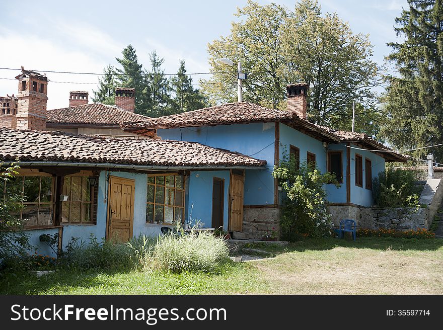 Old typical and characteristic house of Koprivishtitisa in Bulgaria. Old typical and characteristic house of Koprivishtitisa in Bulgaria