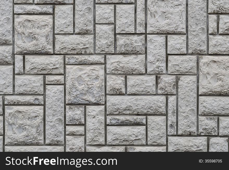 Stone wall pattern