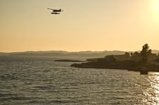 Sunset In Victoria Royalty Free Stock Images Sunset In Victoria Royalty Free Stock Images