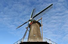 Traditional Dutch Windmill Stock Image Traditional Dutch Windmill Stock Image