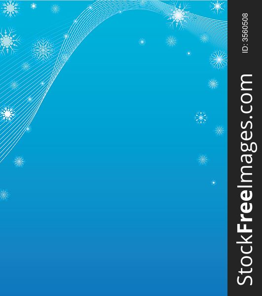 Snowflakes on a blue background, There is also an .eps file available. Snowflakes on a blue background, There is also an .eps file available.