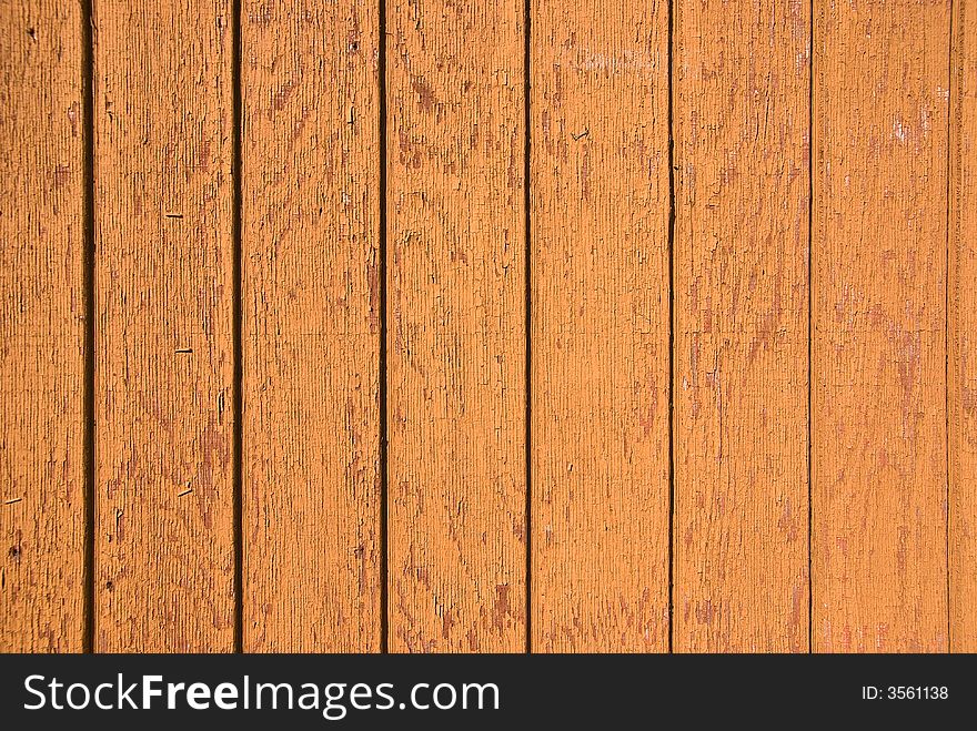 Grunge painted wooden wall