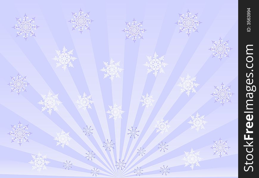 Winter light  background with snowflakes. Winter light  background with snowflakes.