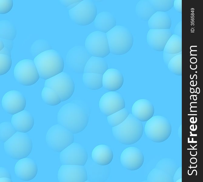 Seamless texture soap bubbles blue