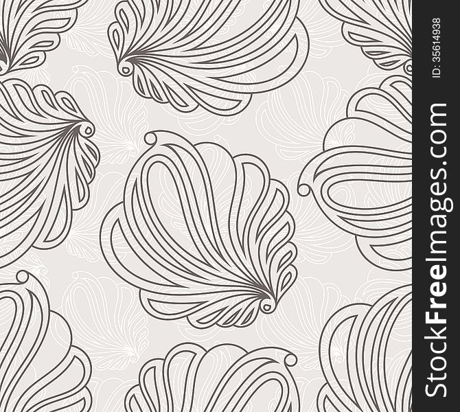 Abstract seamless pattern. This is file of EPS10 format.