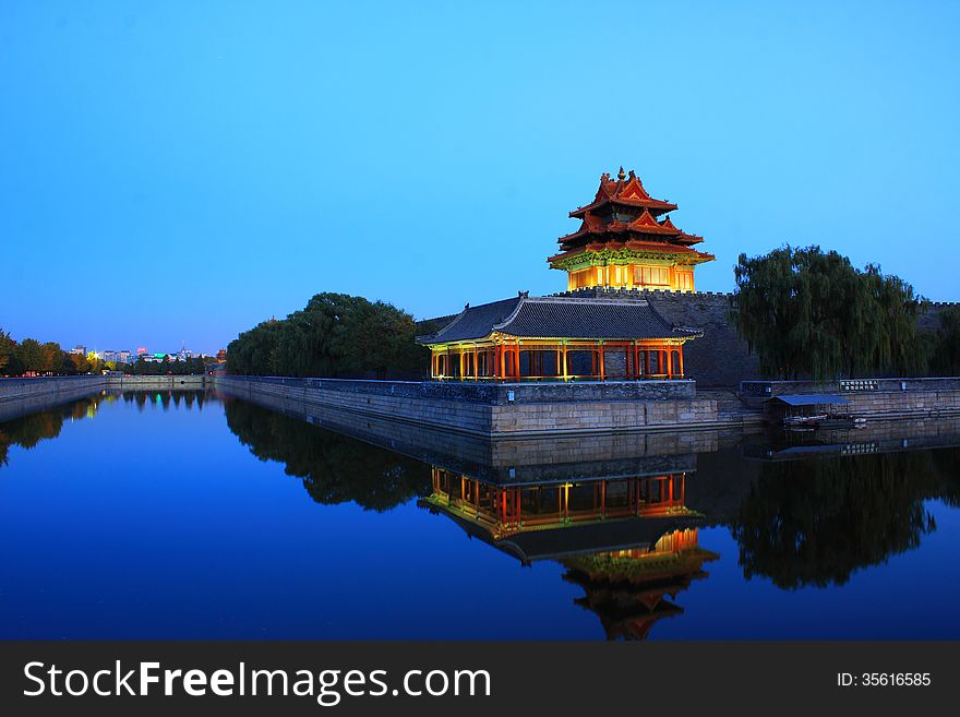 Forbidden city turret