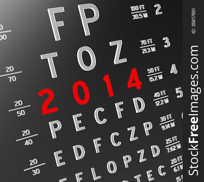 Abstract eye chart background design. New year concept. Abstract eye chart background design. New year concept.