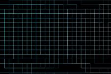 Neon Grid On Black Background Stock Images