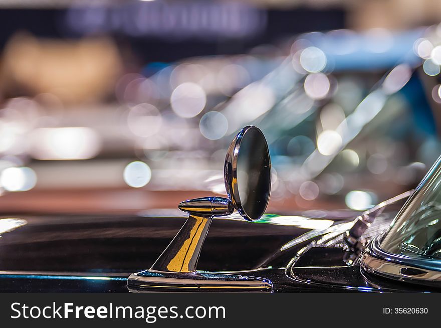 Cars on display at an autoshow