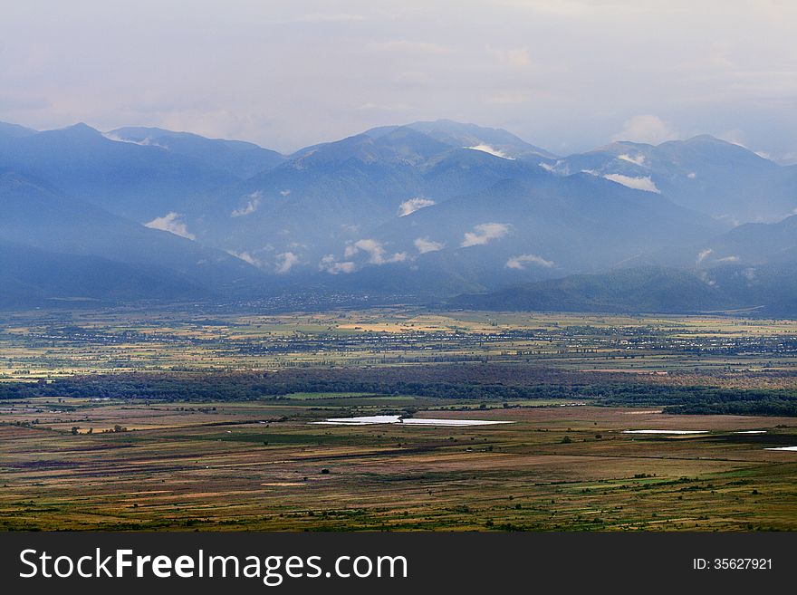 Kakheti &x28;Alazani&x29; Valley In Georgia