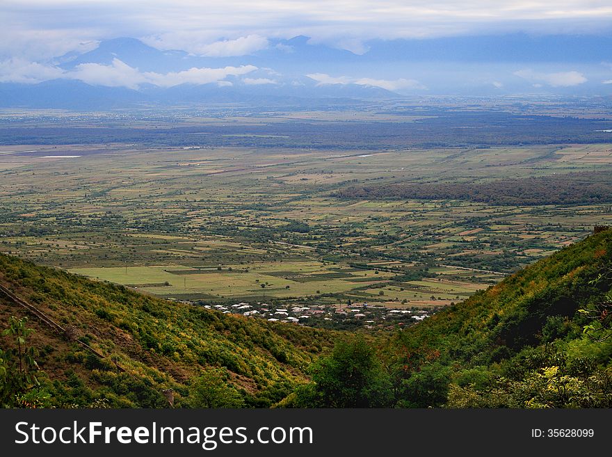 Kakheti &x28;Alazani&x29; Valley In Georgia