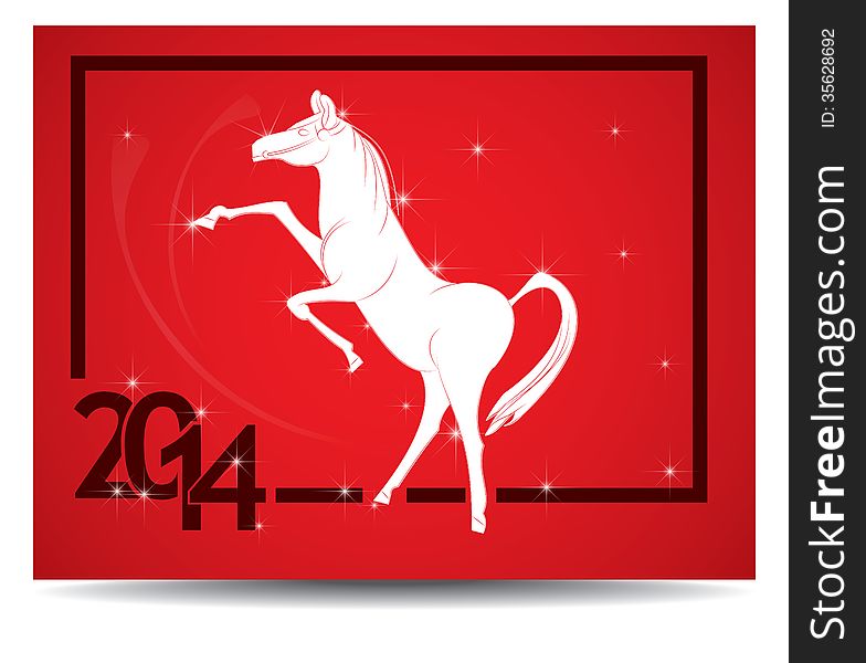Horse and calendar.