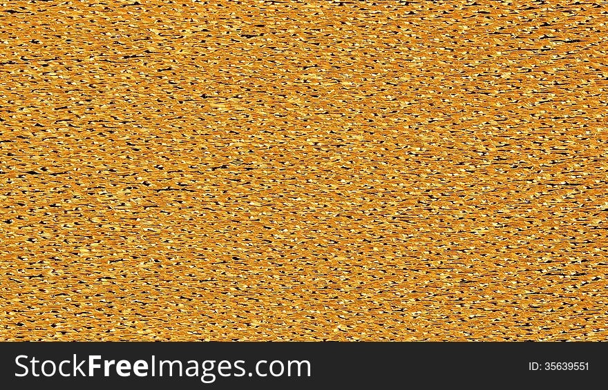 Golden fabric texture as background