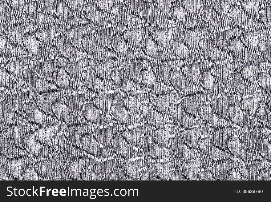 Silver fabric texture as background