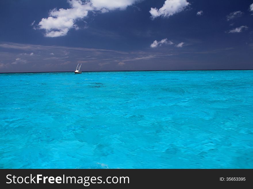 Caribbean Sea near Grand Cayman Island. Caribbean Sea near Grand Cayman Island