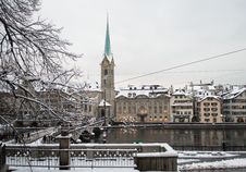 Zurich And Limmat River Stock Photography Zurich And Limmat River Stock Photography