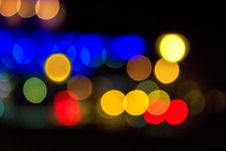 Abstract Background Of Blurred Lights With Bokeh Effect Stock Photography Abstract Background Of Blurred Lights With Bokeh Effect Stock Photography