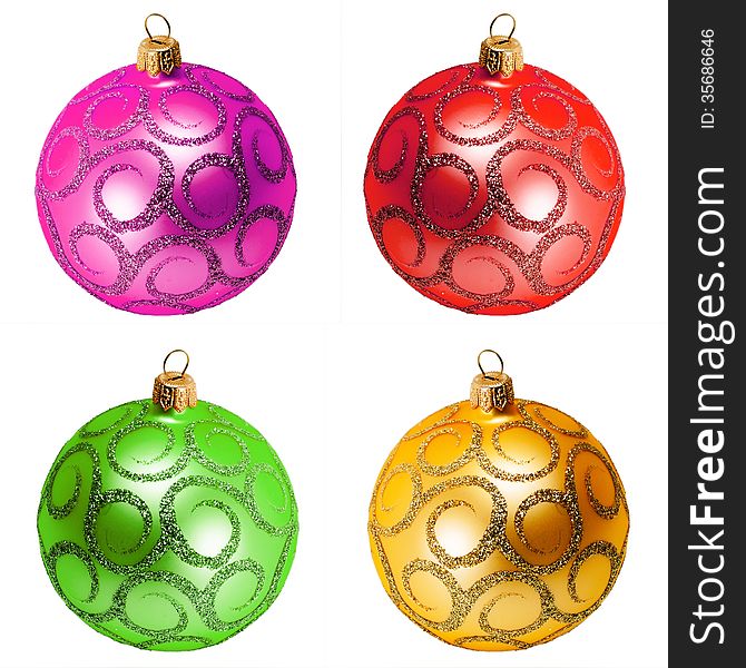 Decorative Christmas ball - xmas set