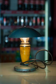 Old Lamp Royalty Free Stock Photography Old Lamp Royalty Free Stock Photography