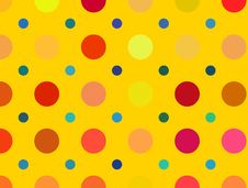 Multicolored Bright Polka Dots Pattern. Abstract Backgrounds Stock Photography Multicolored Bright Polka Dots Pattern. Abstract Backgrounds Stock Photography