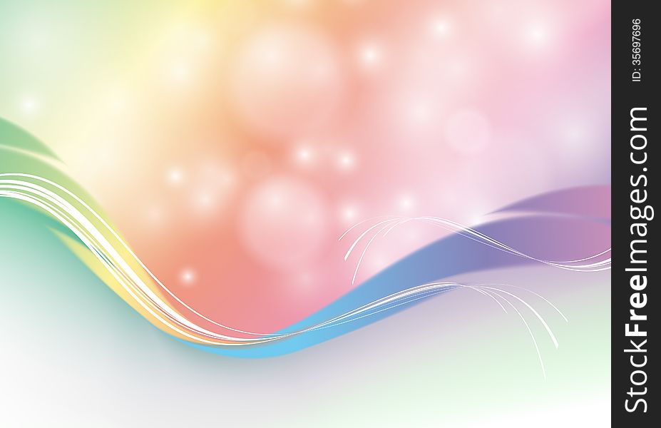 Abstract rainbow colors vector background. Eps10 colorful design