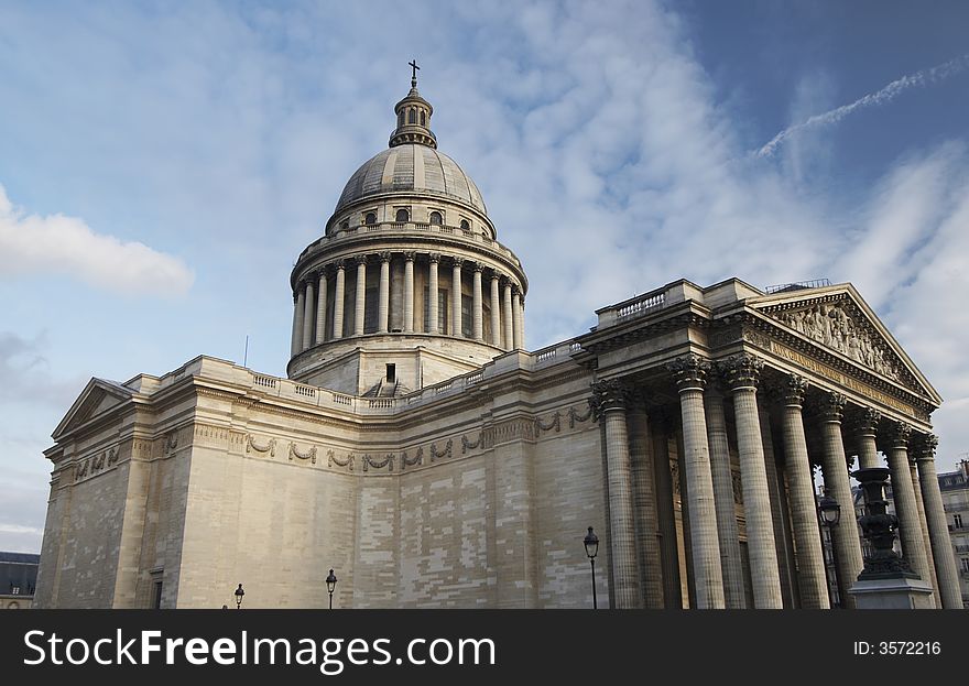 Pantheon of napoleon bonaparte paris france