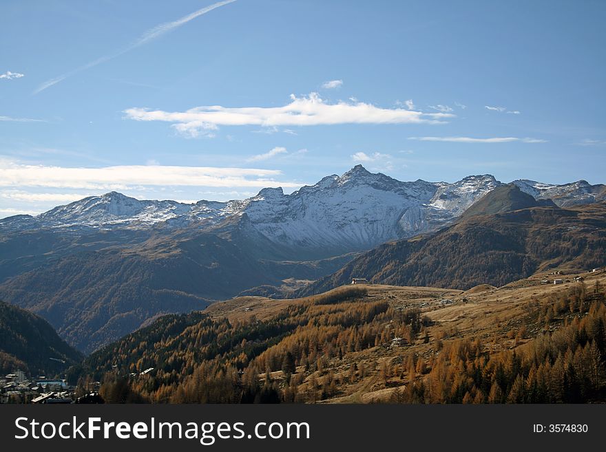 Landscape with the mountains of madesimo (italy). Landscape with the mountains of madesimo (italy)
