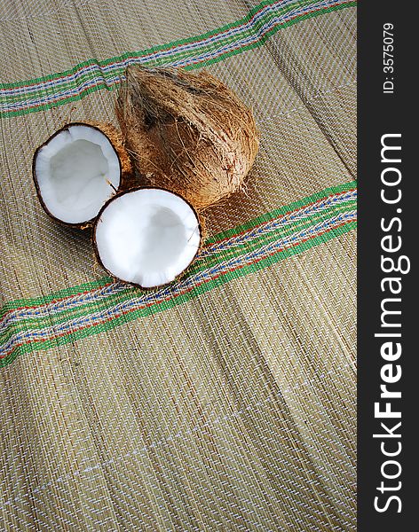 Mature Coconut Fruit