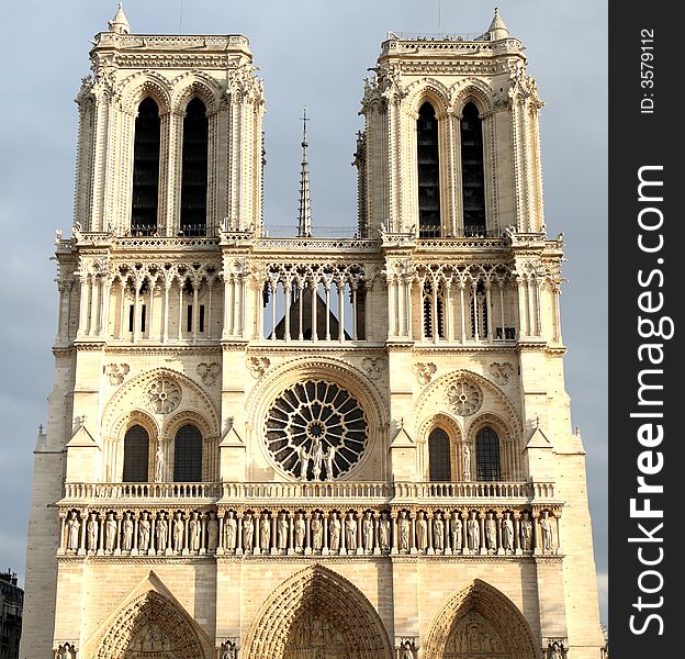 Notre-Dame Cathedral in Paris, France