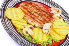 Turkey Steak Royalty Free Stock Images Turkey Steak Royalty Free Stock Images