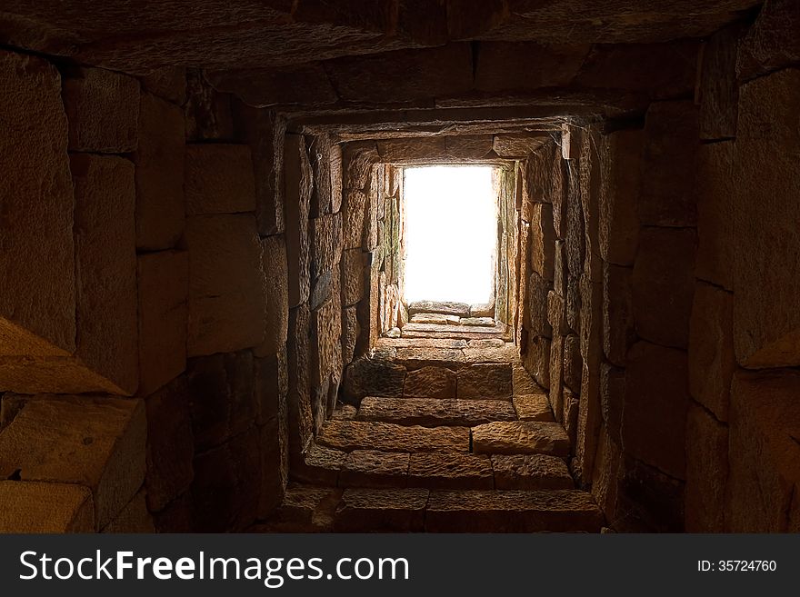 Ancient Sadok Kok Thom,Thailand