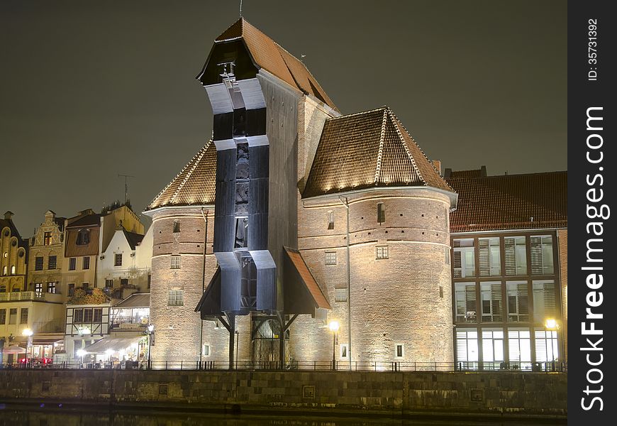 The Crane In Gdansk.