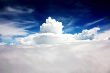 Mountain Of Clouds Stock Photo Mountain Of Clouds Stock Photo