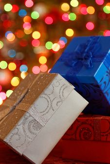 Christmas Gifts Royalty Free Stock Photography