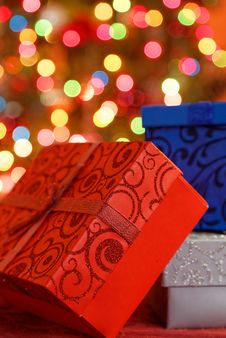 Christmas Gifts Royalty Free Stock Photo