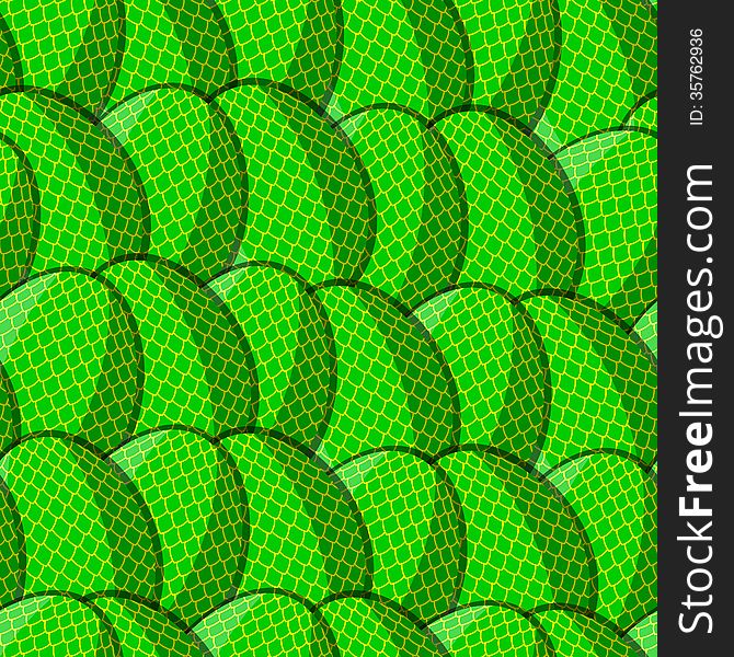 Easter Egg from the scales pattern seamless, vector illustration in eps 10. Easter Egg from the scales pattern seamless, vector illustration in eps 10