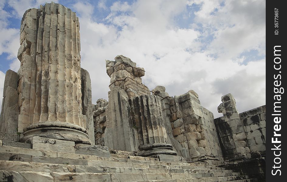 Apollo Temple In Turkey