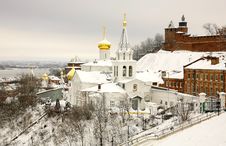 Winter December View Of Church Elijah The Prophet And Kremlin Royalty Free Stock Images Winter December View Of Church Elijah The Prophet And Kremlin Royalty Free Stock Images