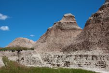 The Badlands Royalty Free Stock Images The Badlands Royalty Free Stock Images