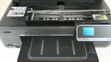 Inkjet Printer - CMYK Royalty Free Stock Images Inkjet Printer - CMYK Royalty Free Stock Images