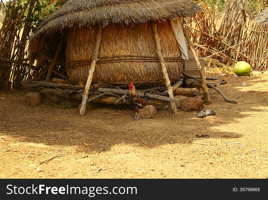 African Straw House