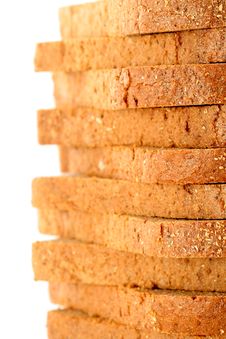 Slices Of The Cut Bread Stock Image Slices Of The Cut Bread Stock Image
