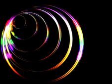 Rainbow Rings Royalty Free Stock Photo Rainbow Rings Royalty Free Stock Photo