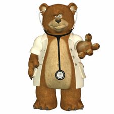 Doctor Bear Royalty Free Stock Images Doctor Bear Royalty Free Stock Images