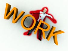 Free Work Is Murder 5 Royalty Free Stock Images - 3587309